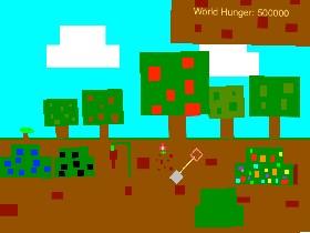 Minecraft garden