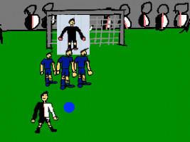 ronaldo vs goalkeeper