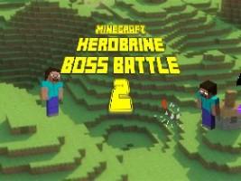 minecraft herobrine boss battle 2  1h