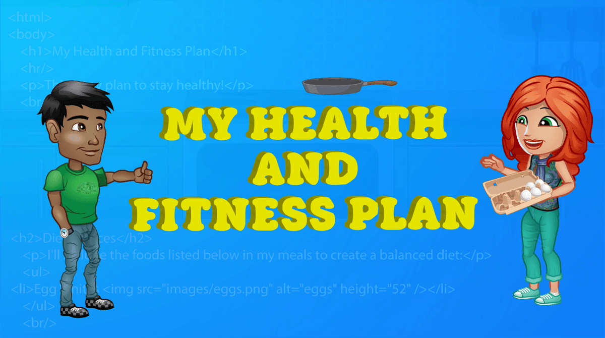 My Health and Fitness Plan - DIY