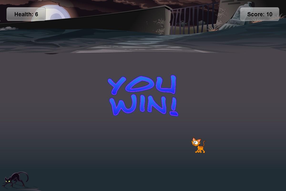 Cat in the Graveyard