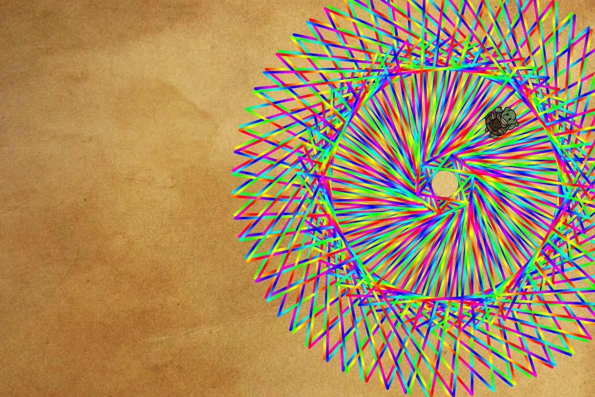 Look in the middle