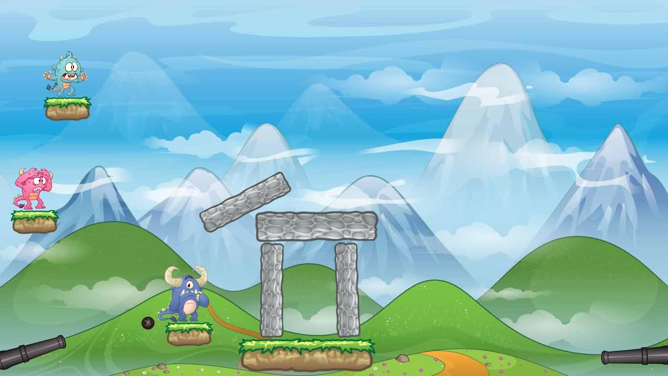 2 Player Cannon Game
