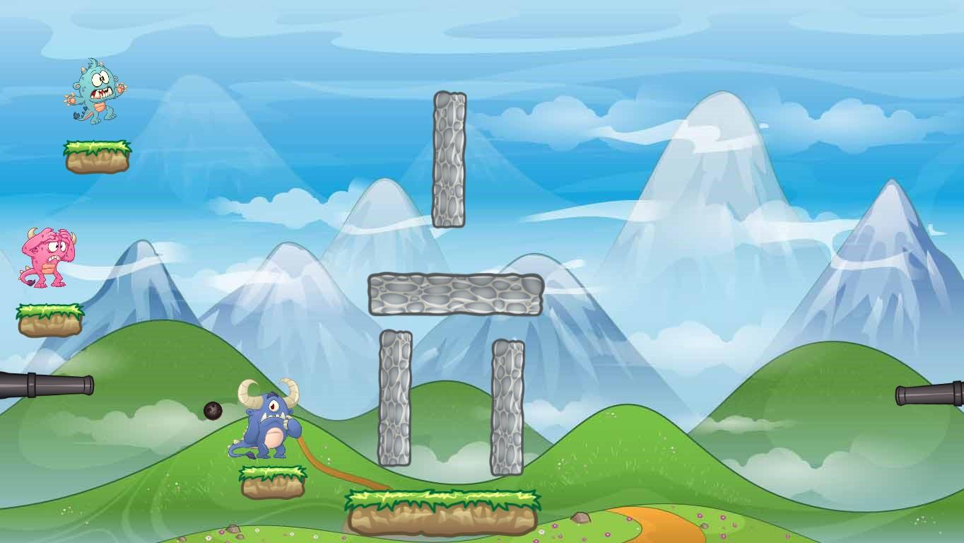 2 Player Cannon Game
