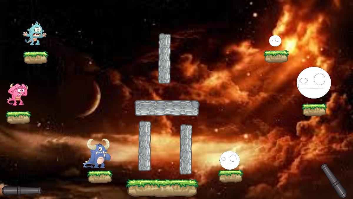 2 Player Cannon Game