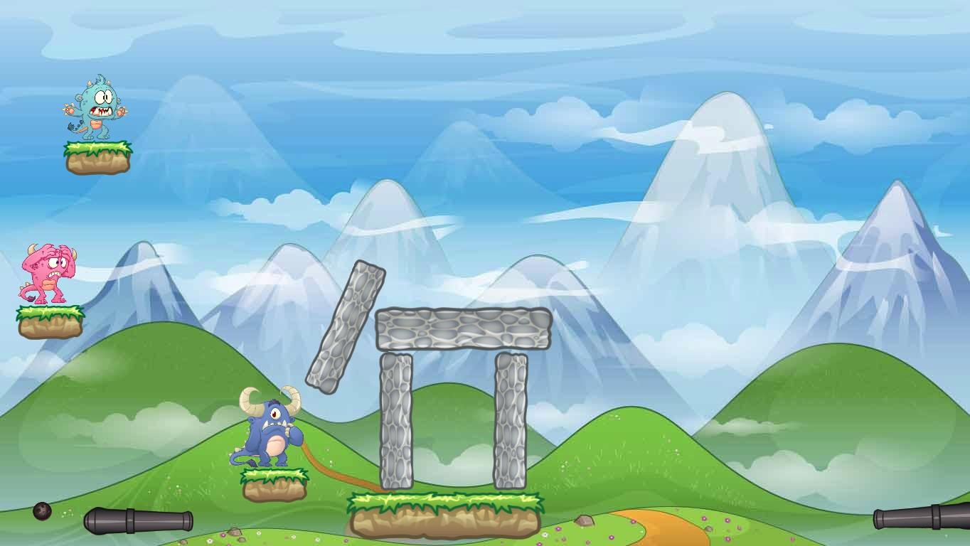 2 Player Cannon Game