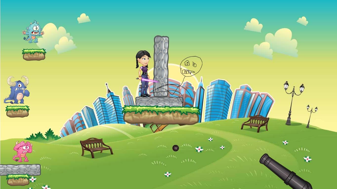 2 Player Cannon Game
