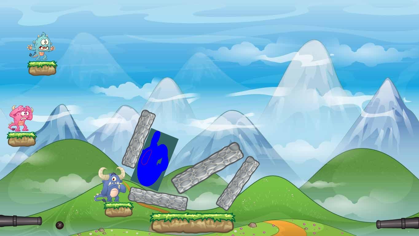 2 Player Cannon Game