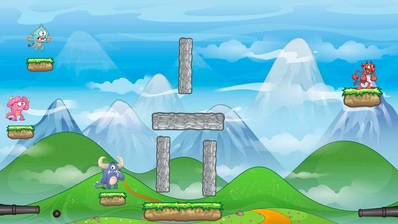 2 Player Cannon Game