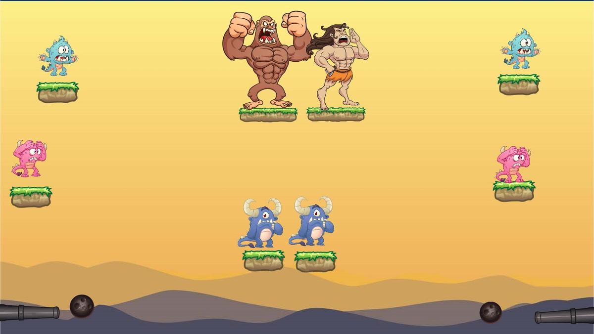 2 Player Cannon Game