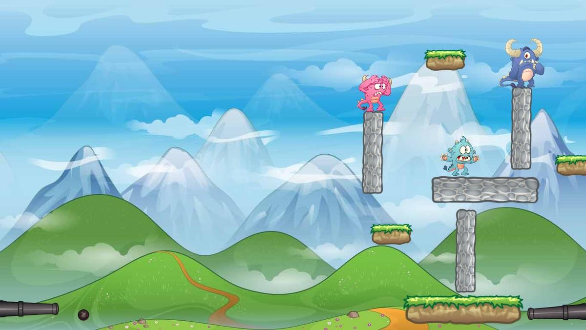2 Player Cannon Game