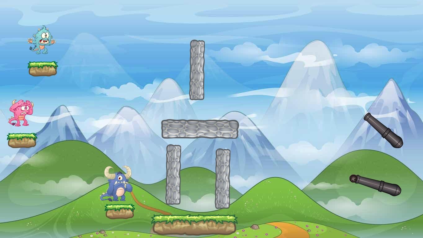 2 Player Cannon Game