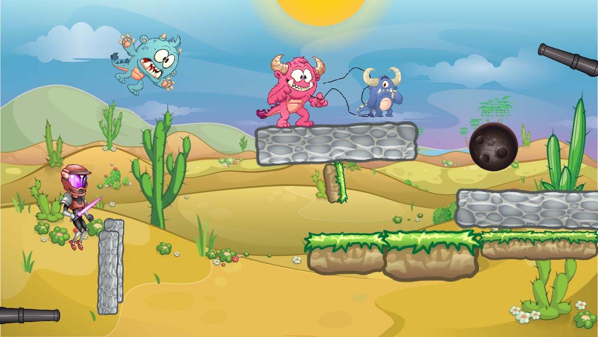 2 Player Cannon Game