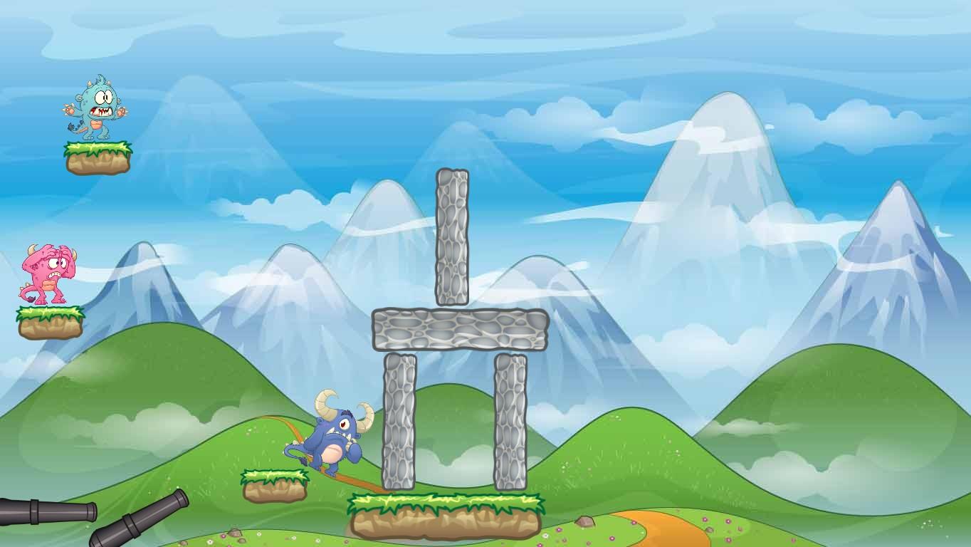 2 Player Cannon Game