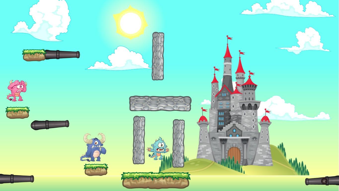 2 Player Cannon Game