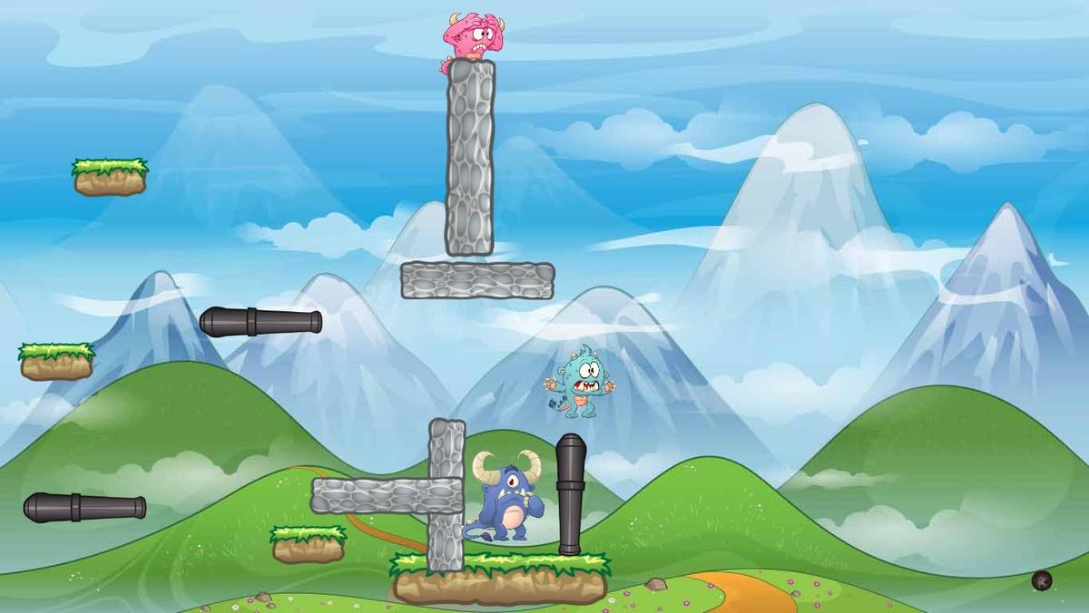 2 Player Cannon Game