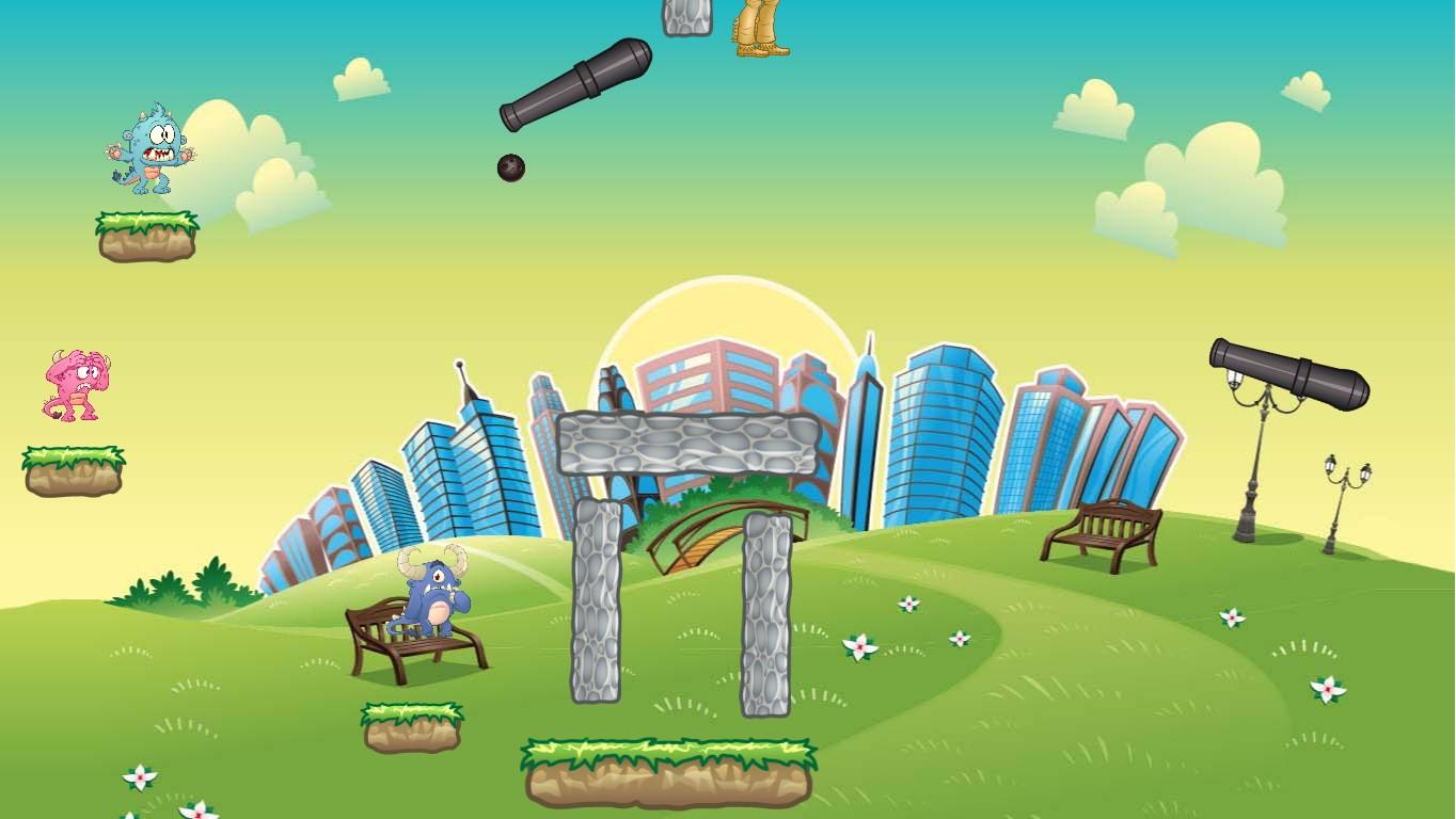 2 Player Cannon Game
