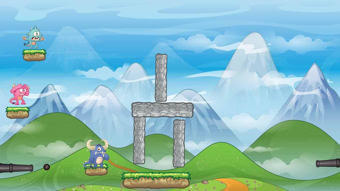 2 Player Cannon Game