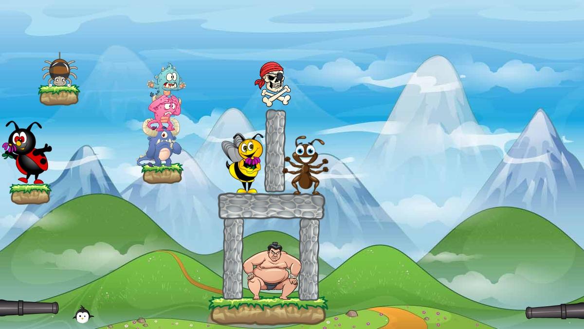 2 Player Cannon Game