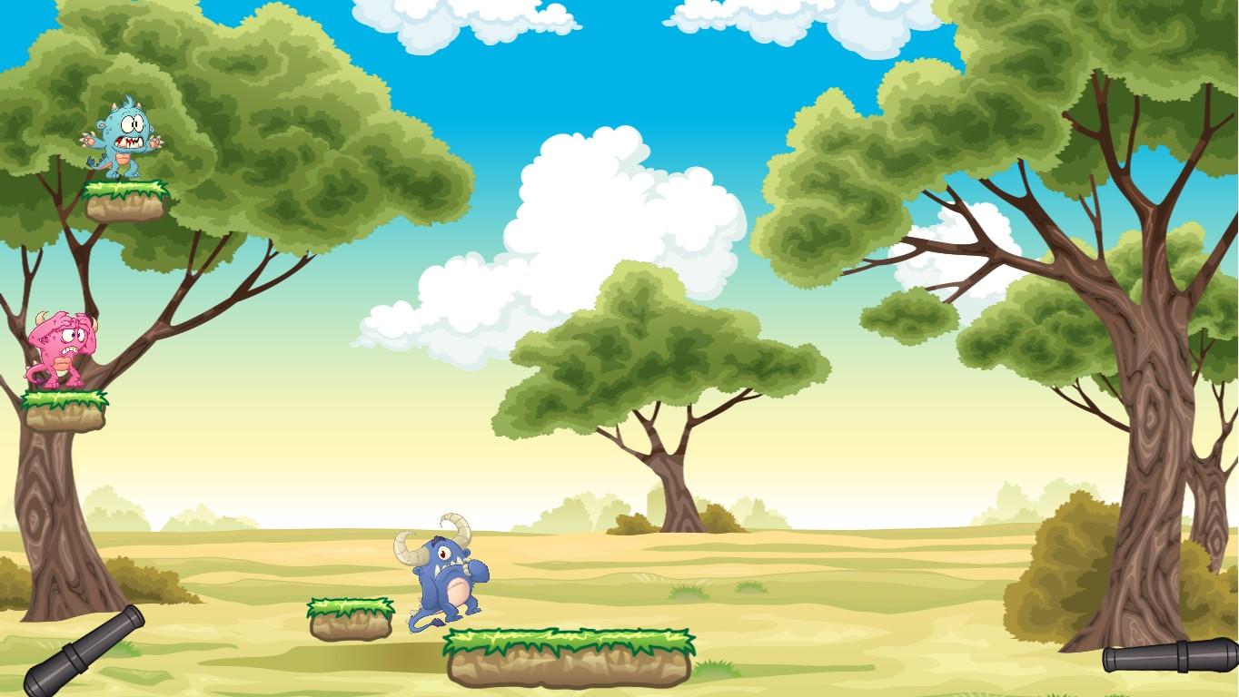 2 Player Cannon Game