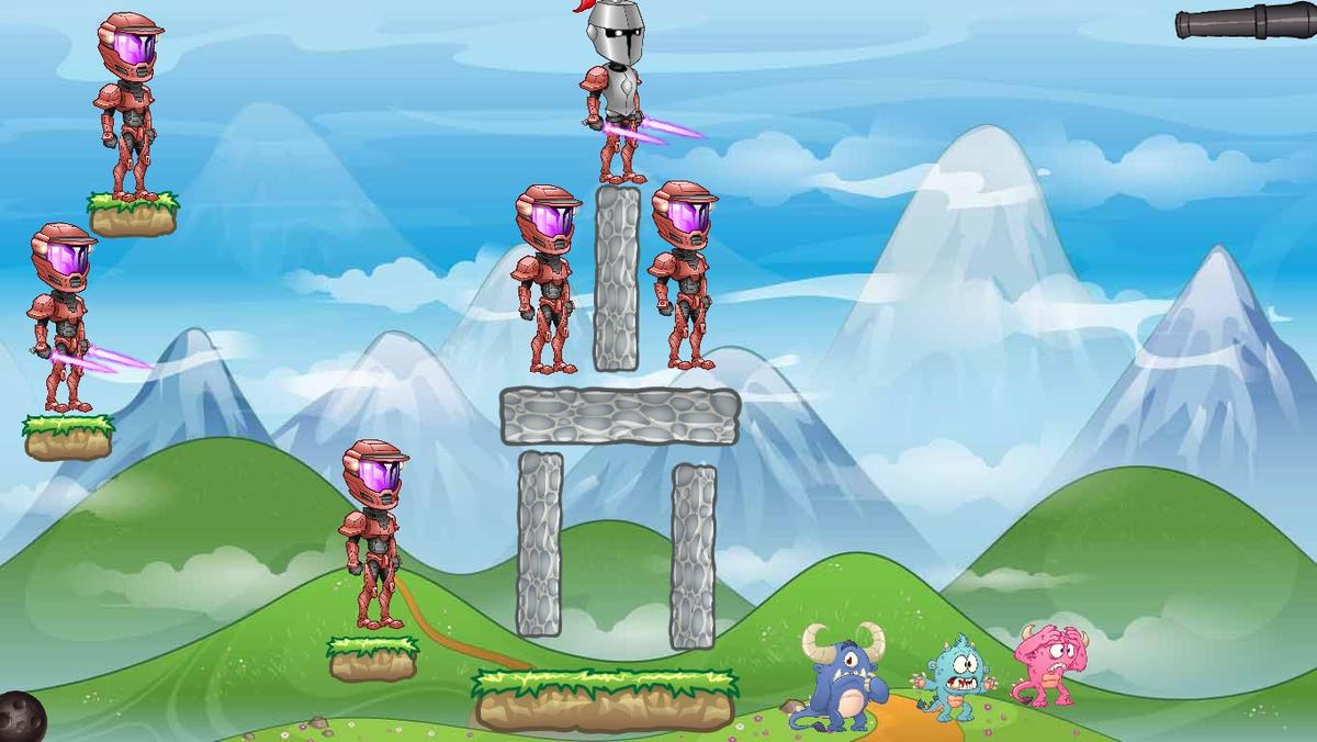 2 Player Cannon Game