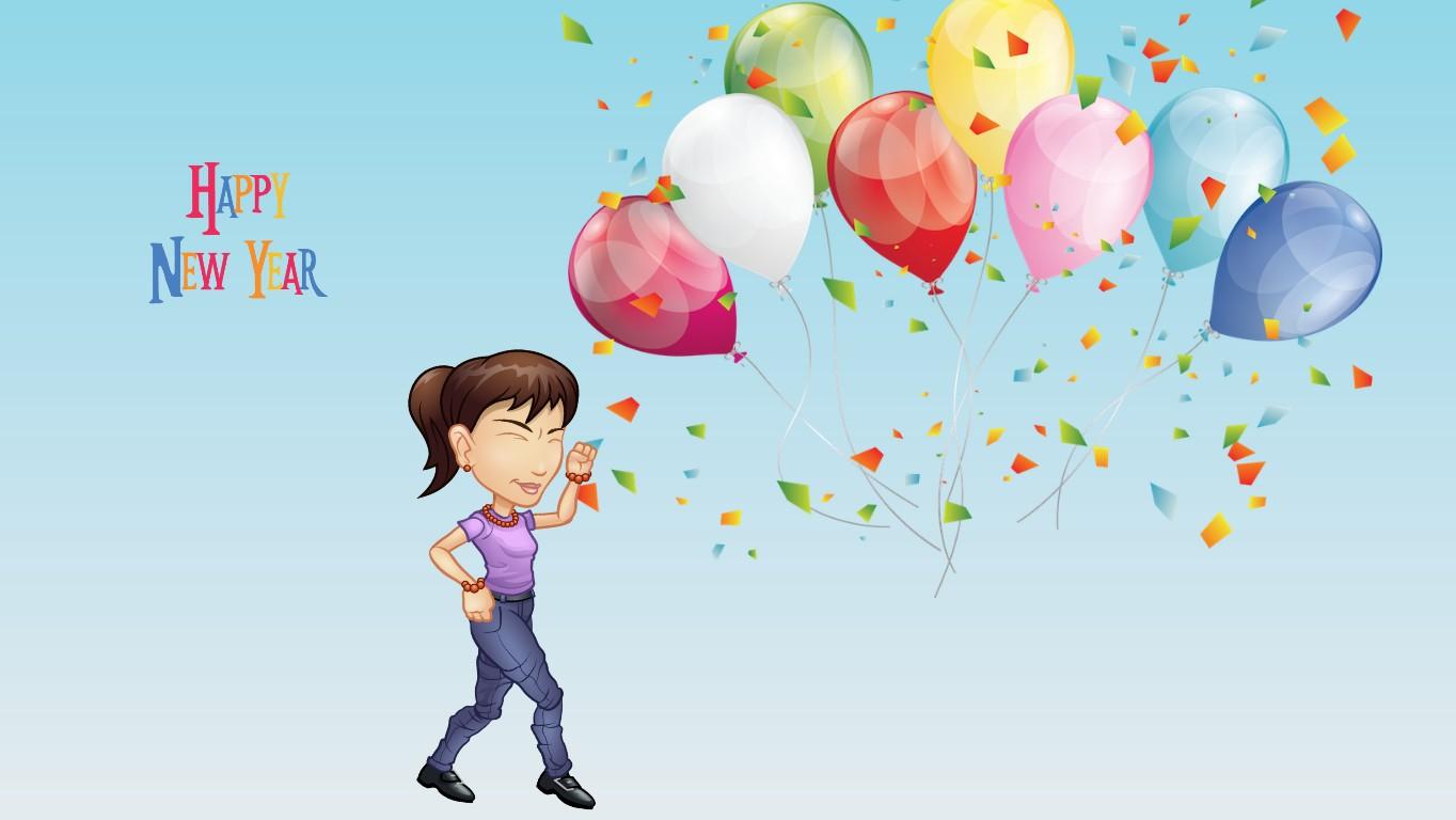 Meaghan happy new year