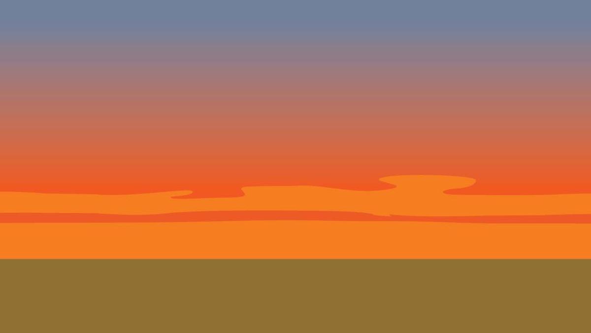 Prehistoric Sunset