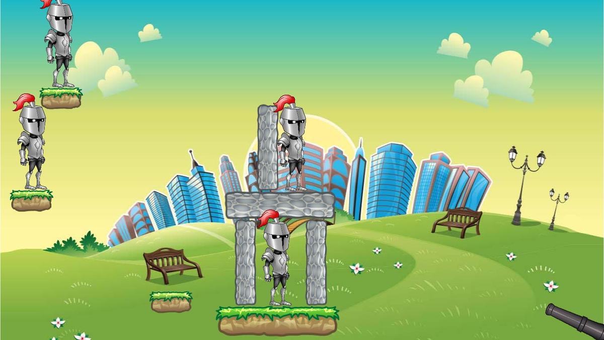 2 Player Cannon Game
