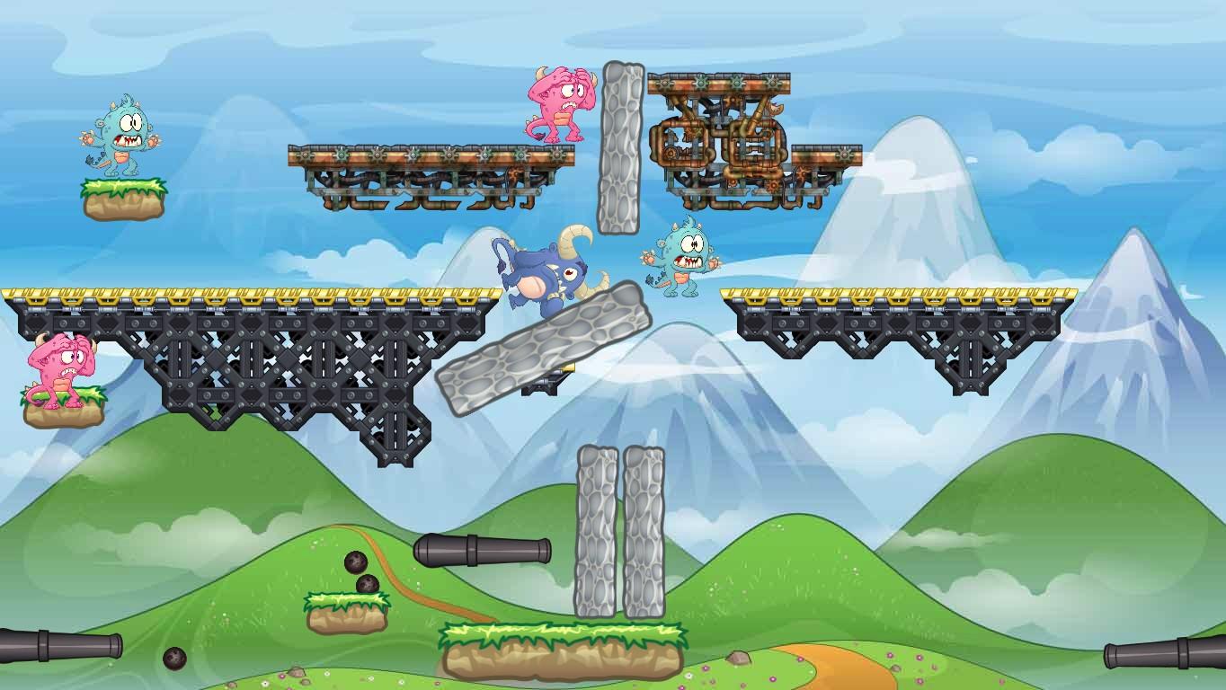 2 Player Cannon Game