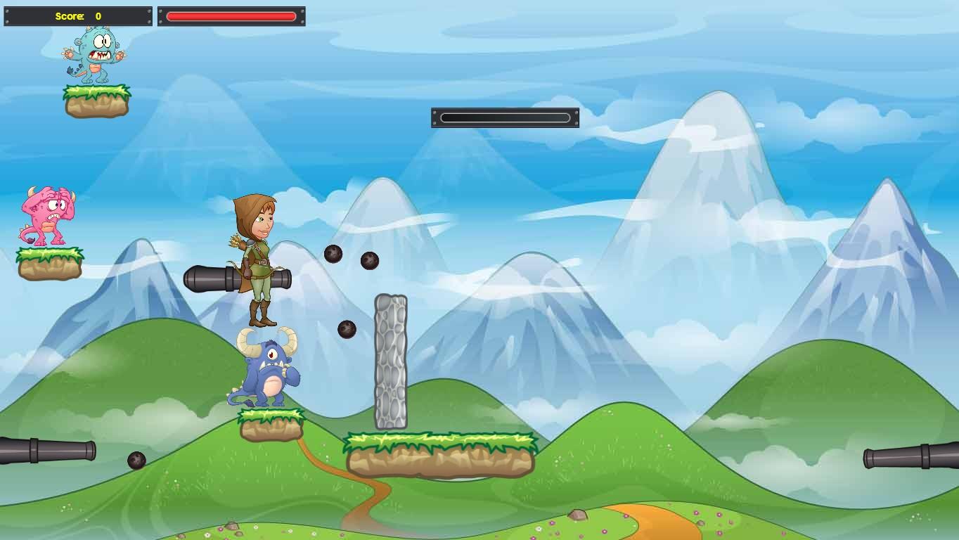 2 Player Cannon Game