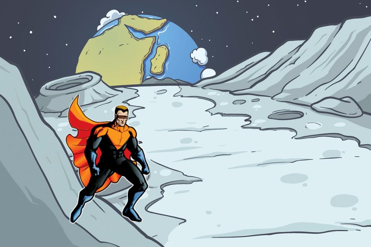 space man