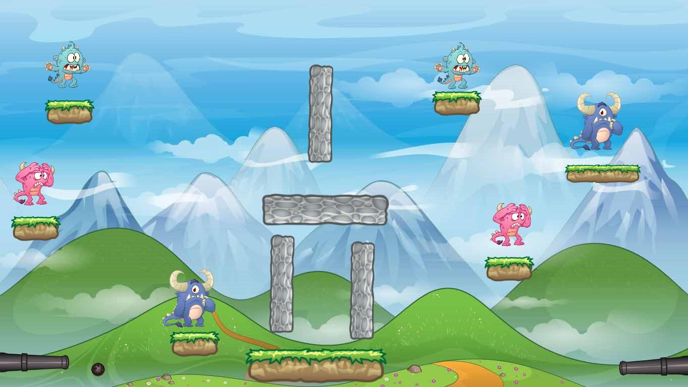 2 Player Cannon Game