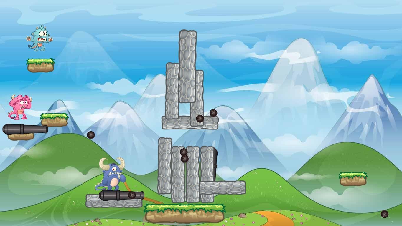 2 Player Cannon Game