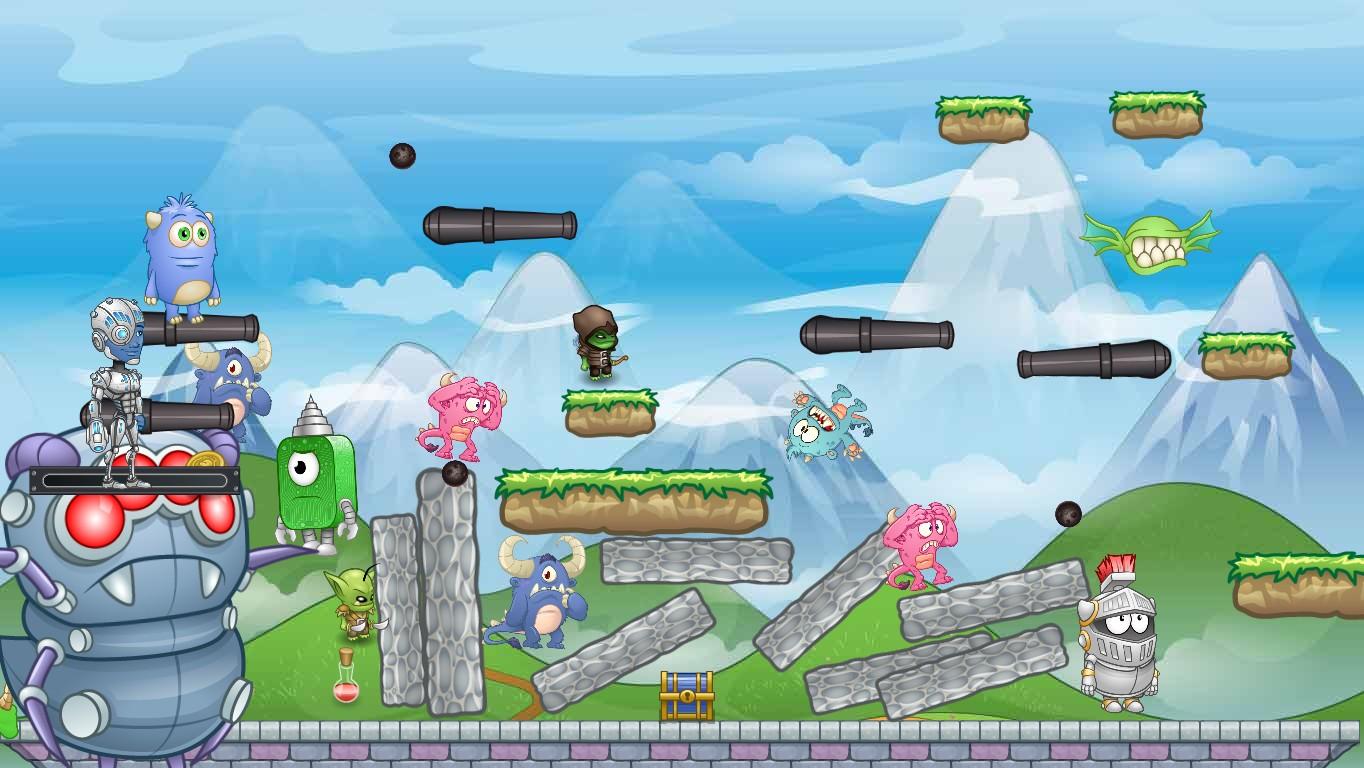 2 Player Cannon Game
