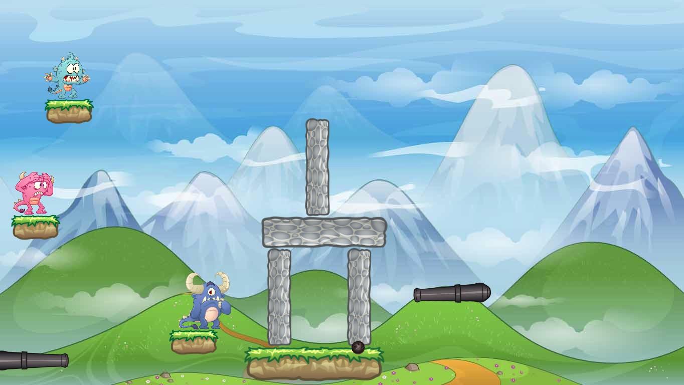 2 Player Cannon Game