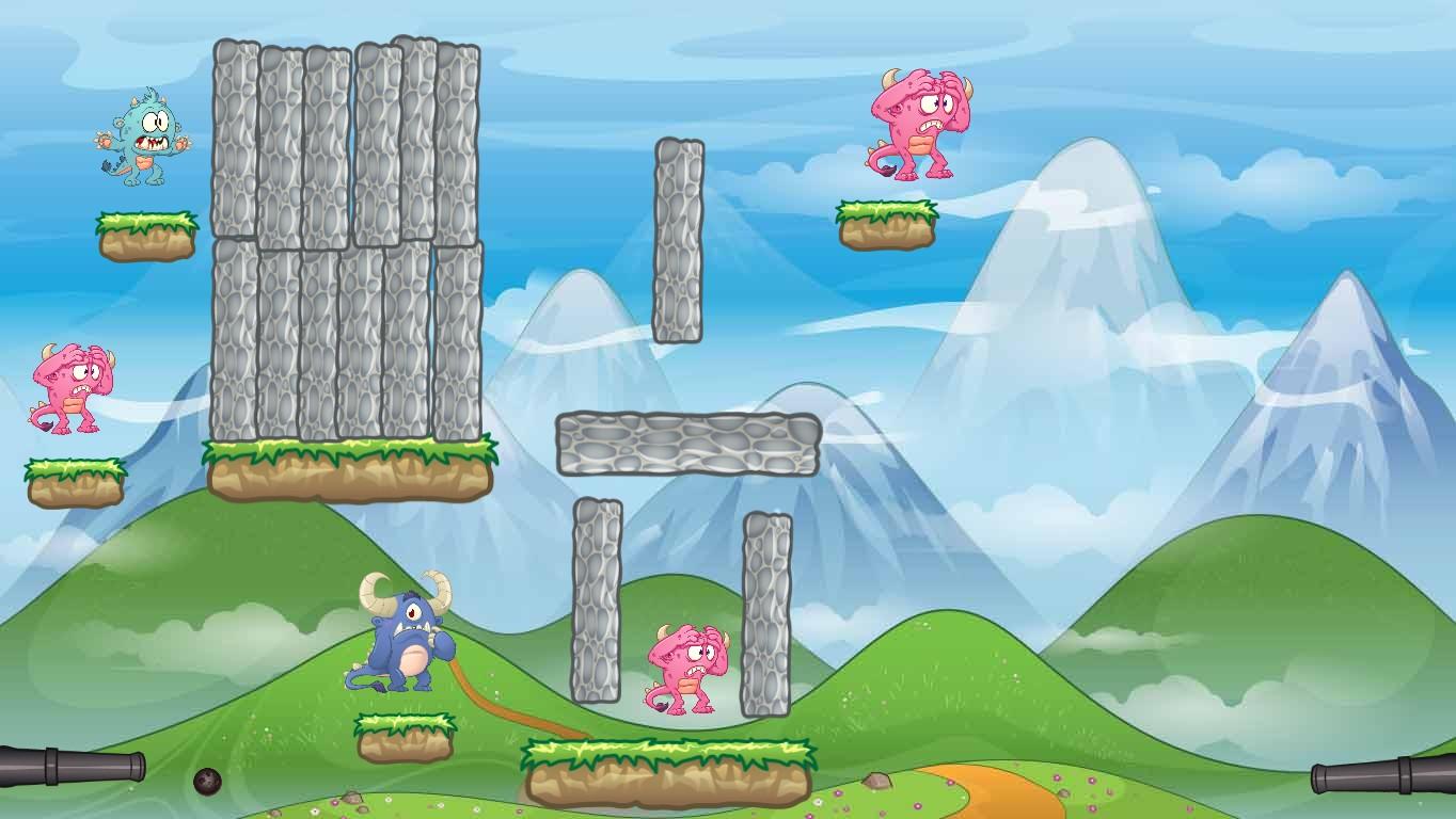 2 Player Cannon Game