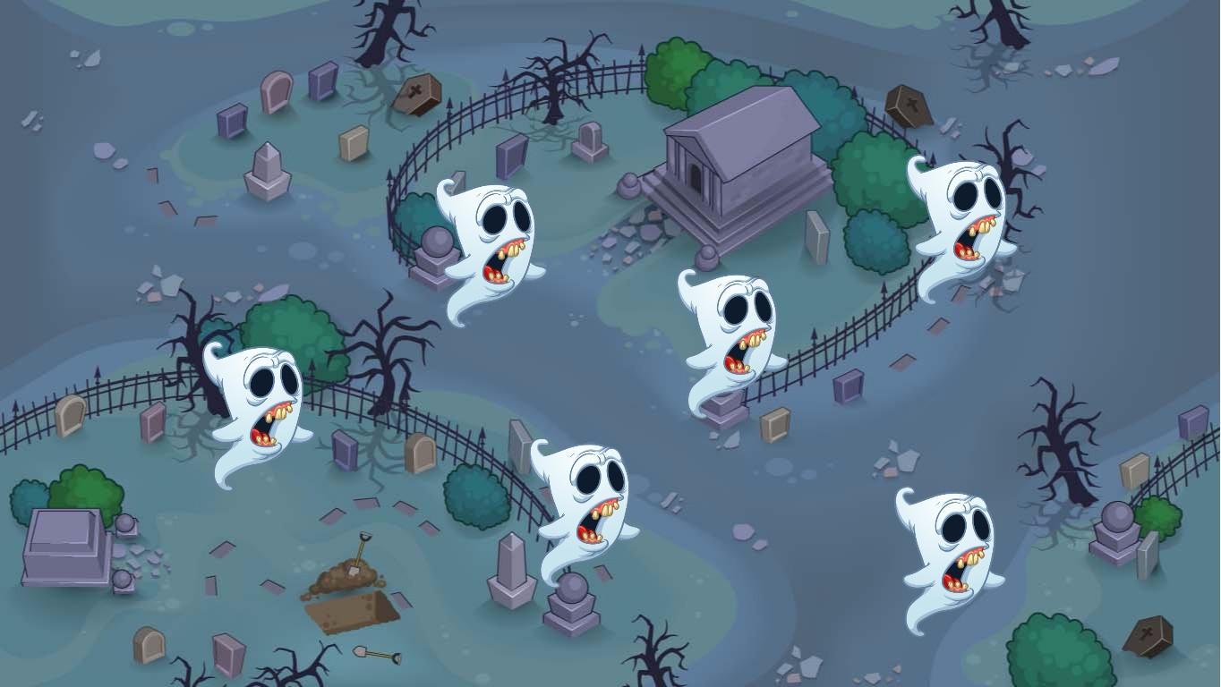 slap them ghosts