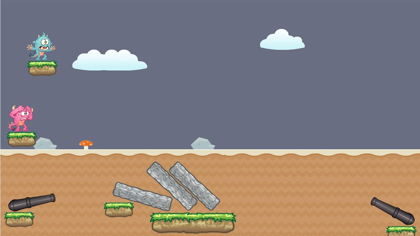 2 Player Cannon Game