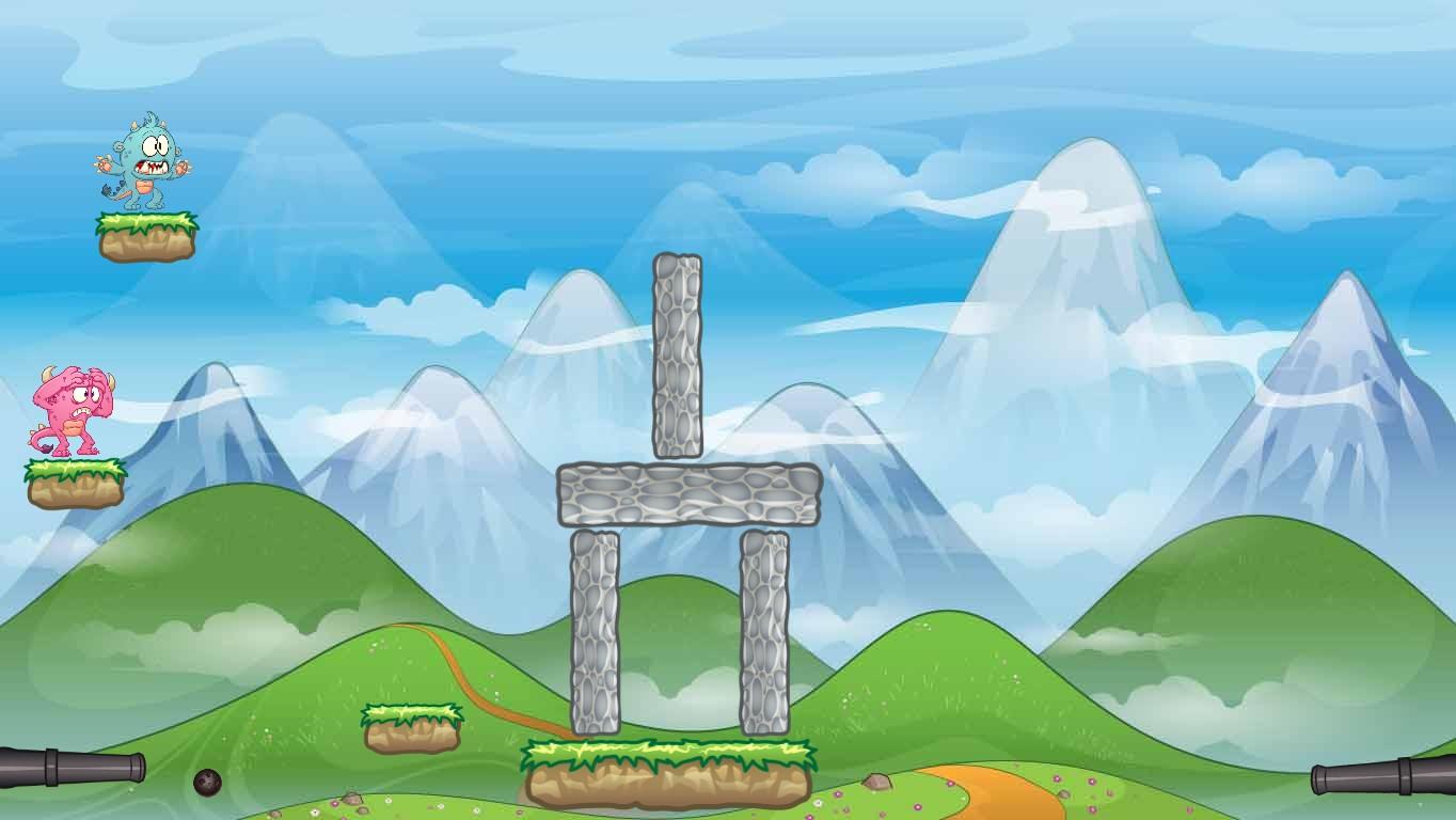 2 Player Cannon Game