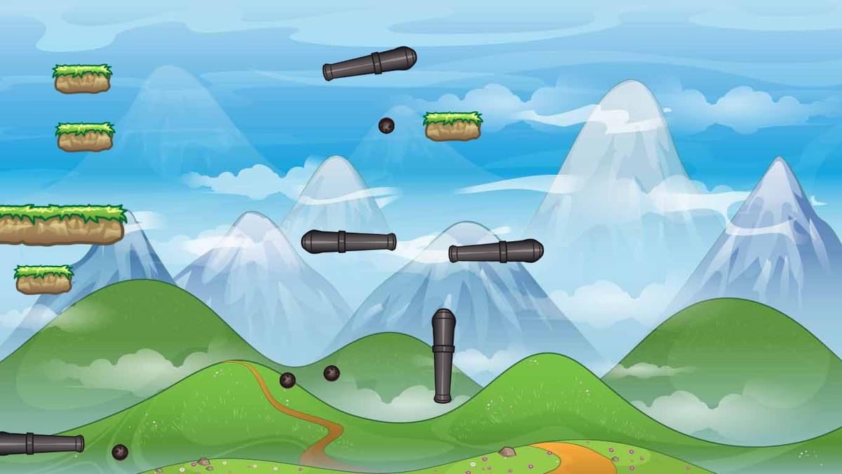 2 Player Cannon Game