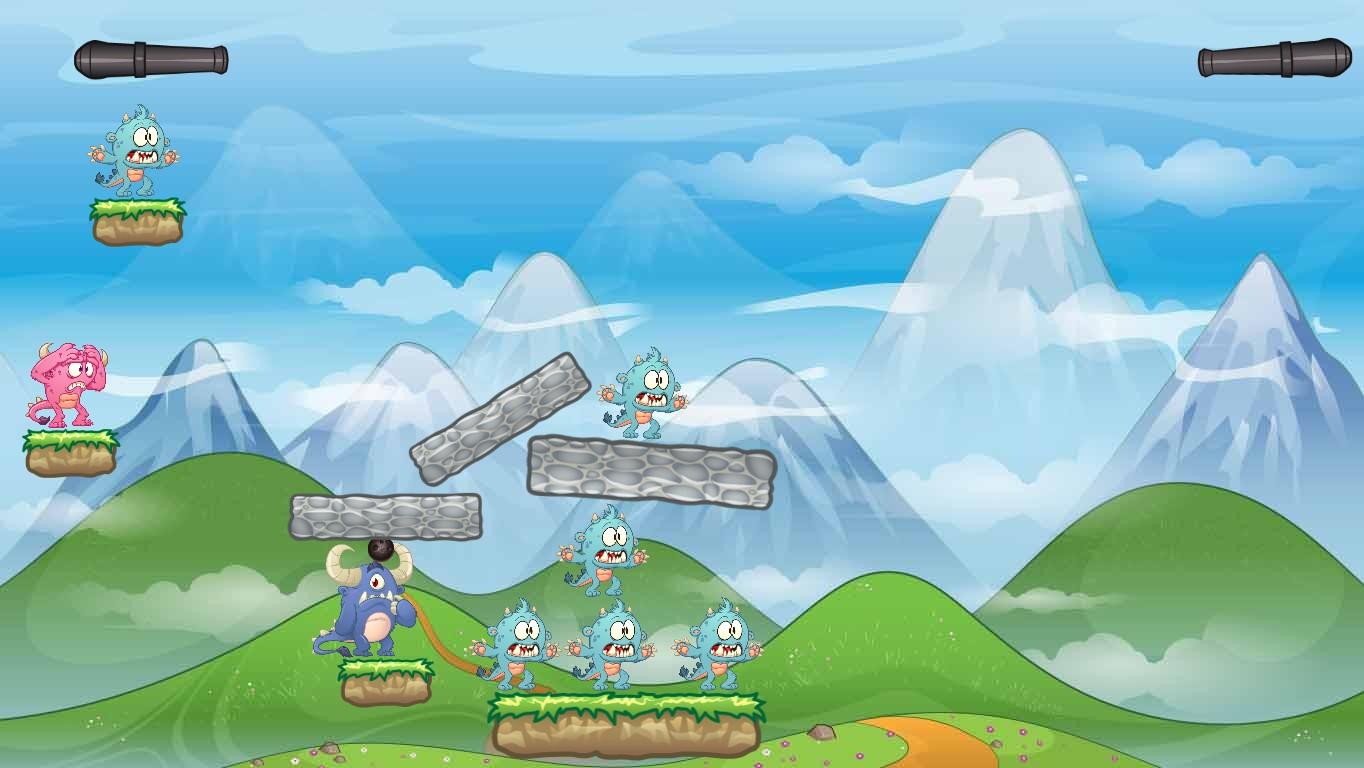 2 Player Cannon Game