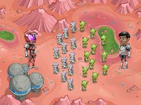 battle in space
