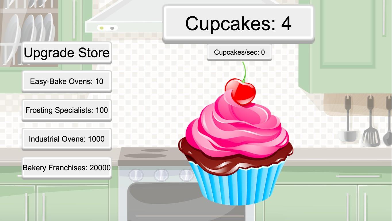Cupcake Clicker Sample