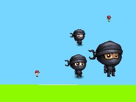 weird guy vs ninja