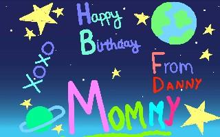 Mum's Bday card 1