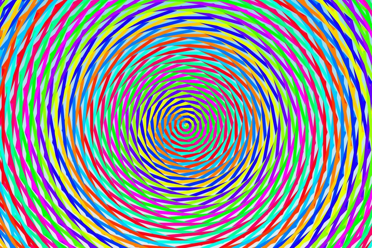 rainbow spiral