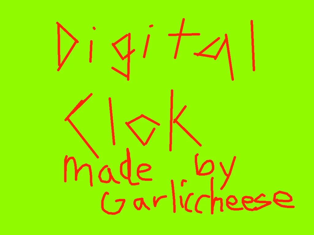 Digital clock v1