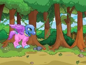 Random hovering dragon