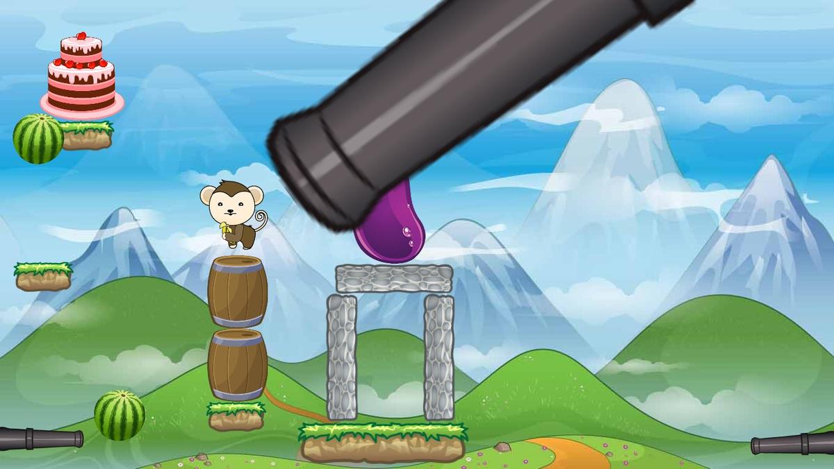 2-Player Cannon Game