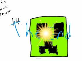 How To Draw a Crepper 1